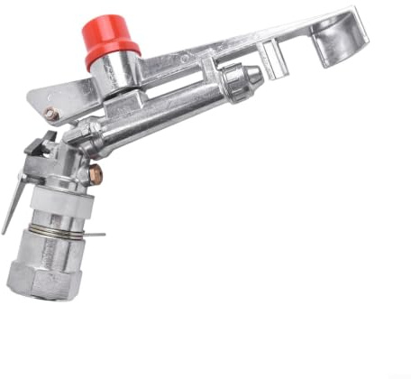 Zink 2,5 cm Verstellbarer Rasensprenger, Hochdruck-Wassersparung, große Fläche, Garten, Bauernhof, Bewässerungssprinkler, 35-40 Meter Abdeckung