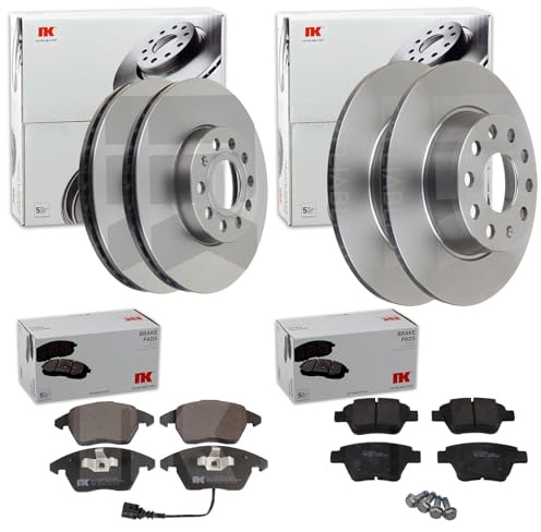 NK Bremsscheiben + Beläge vorne + hinten