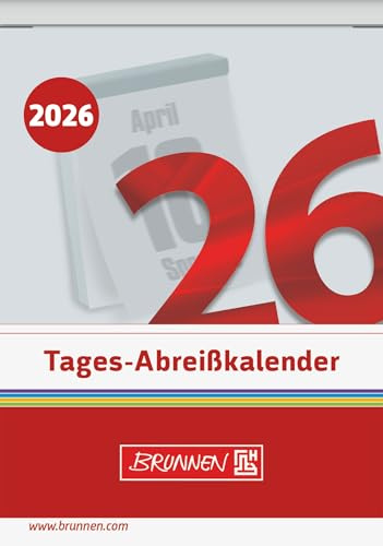 BRUNNEN Abreißkalender 2026 Nr. 5 | 81×106 mm