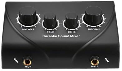 Controlador de DJ Mezclador de sonido, sistema de Audio profesional, Mini máquina de sonido Digital portátil, sistema mezclador Echo, envío directo