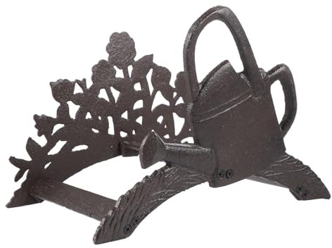 BESPORTBLE Soporte De Gancho De Agua Organizador De Almacenamiento Para Manguera De Jardín Resistente Inclemencias Decorativo