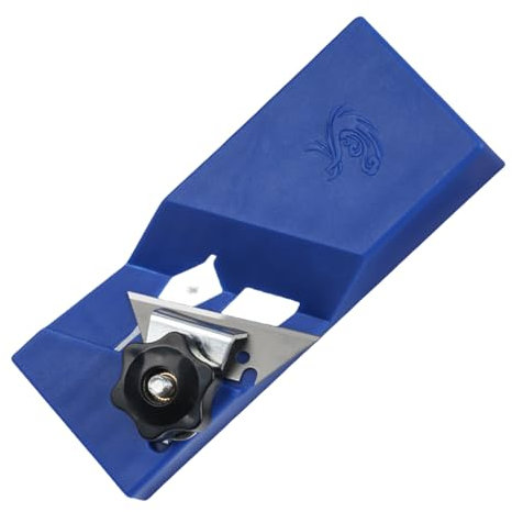 Raboteuse manuelle pour bois et plaques de plâtre - Convient pour des bords précis de 45 ° et 90 ° - Pour chanfreiner la finition dans la menuiserie
