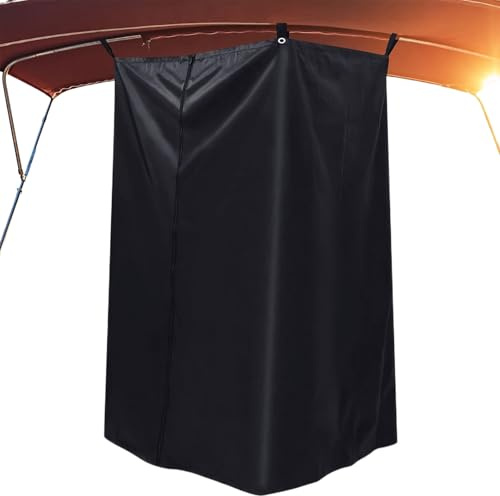 Tragbares Umkleidekabinenzelt, wasserdicht, faltbar, Sichtschutz, aufgebaut, Ankleidekabine mit Tragetasche, ideal für, Hinterhof, Außendusche, Camping, 182 x 76 x 68 cm