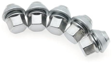 écrou jante Compatible avec Ford pour Puma 1997 1998 1999 2000 2001 19MM Boulon Goujon Écrou de Pneu Roue M12x1.5