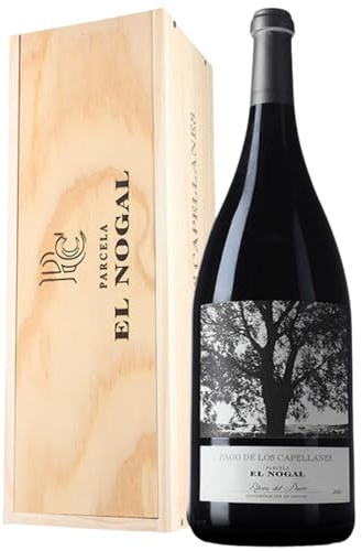 Vino Tinto Ribera del Duero Parcela El Nogal Magnum | Tempranillo | 32 meses en barrica nueva roble francés | 15% Vol. | 1 botella 1.5L