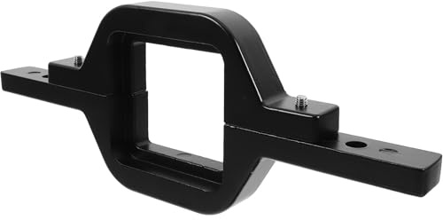 MOLUCKFU Metallhalterung für Rückfahrscheinwerfer und Suchscheinwerfer Schwarze Halterung Anwendbar für Lkw Suv Anhänger und Wohnmobile Einfache 2 schrauben Montage
