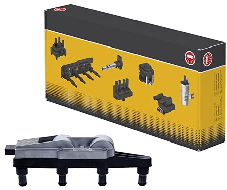 NGK 48114 Zündspule Kompatibel mit VW Lupo 6X1, 6E1 047905104A U6020 047905104B | Kompatibel mit: SEAT AROSA, SKODA FABIA I, FABIA I Combi, FABIA I Praktik, FABIA I Stufenheck, FELICIA I, FELICIA I Kombi