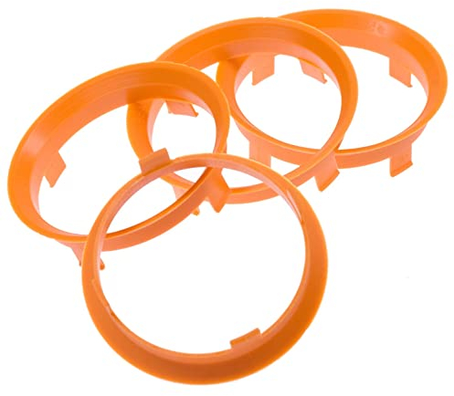 CRK 4 anelli di centraggio, 60,1 x 58,1 mm, arancioni, per cerchioni, Made in Germany