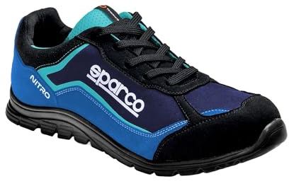 Sparco 0752241NRAZ Zapatillas Nitro Petter Talla 41 Negro/Azul S3 SRC 4