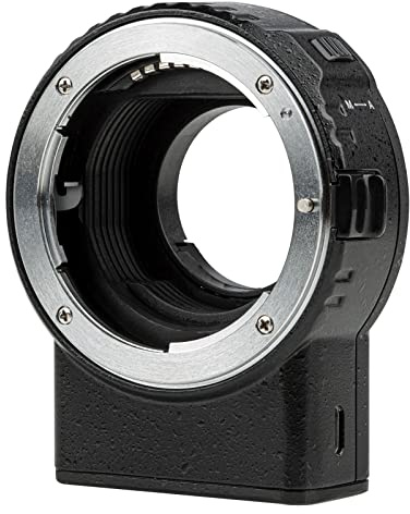 Viltrox NF-M1 Adapter Autofokus Objektivadapter mit AF/MF, kompatibel mit Nikon F-Mount Objektiv auf M43 Mount Kamera Panasonic Olympus GH4 GH5 E-M10 E-M5