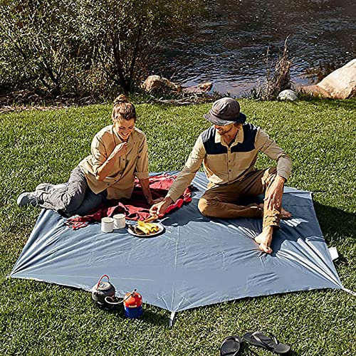 Generisch Leicht Zu Tragen Zeltteppich 210x100cm, 210x150cm, 210x210cm, 240x240cm, Hexagon 276x246cm, Hexagon 320x268cm, Einfach Zu Säubern Vorzeltteppich, Feuchtigkeitsbeständig Zeltbodenunterlage
