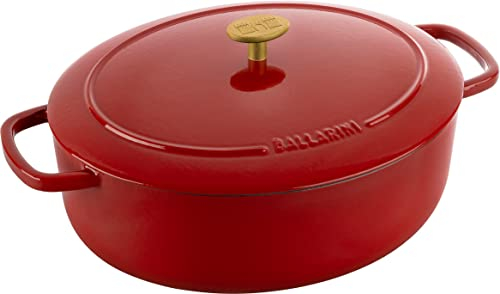 Ballarini Bellamonte Cocotte ovale - 31 cm, rosso, Ghisa