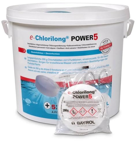BAYROL-ChOriLONG 5ACCIONES -Disolución lenta-Tabletas SIN SULFATO- Llavero GRATIS SUMABI!!
