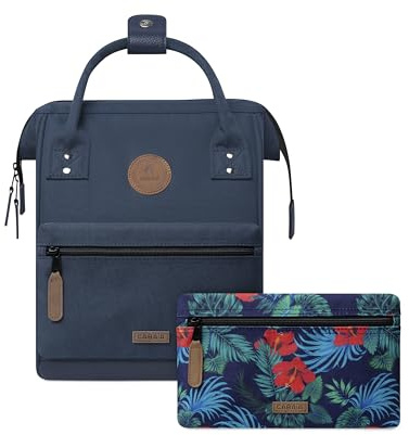 Cabaïa Rucksack Damen Adventurer Reykjavik 10L - Wasserabweisend | Laptopfach 10,5 · Handgepäck · Weite Öffnung · MOLLE-Taschen · Vegan zertifiziert · Langlebig