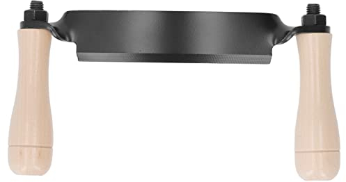 Topyond Gebogenes Zugmesser,Wolframstahl,8-Zoll-Wolframstahl,Sicheres,Langlebiges Holzbearbeitungs-Rasur-Entrindungs-Handwerkzeug