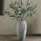 Zheart Rustikale große Keramikvase, Vintage-Bodenvase, Blumenvase, Used-Look, Bauernhaus-Dekoration für Wohnzimmer, Eingangsbereich, Tisch, Regal, Küche, Hochzeit, Heimdekoration