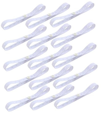 ULDIGI Verstellbare Windelschnallen 15 Stück Elastische Windelverschlussschnallen Aus Kunststoff Für Sichere Befestigung Und Verstellbaren Halt Bei Kleinkindern