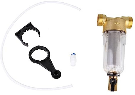 Sosoport Filtro per Traslucido Filtro per Sedimenti Riutilizzabile Depuratore d per Rimuovere Ruggine e Impurità