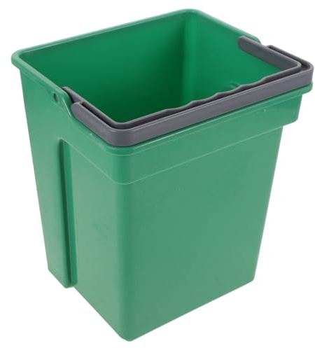 Alipis 4l Grüner Plastikeimer mit Griff Vielseitiger Putzeimer für Zuhause und Büro Rechteckiger Reinigungseimer Einfach zu Tragen und Praktisch