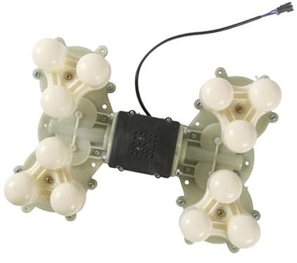 harayaa Conjunto de motor de movimiento para silla de masajes Práctico reemplazo directo de accesorios Movimiento del masajeador, Cuello