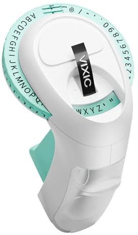 YUNGLOO Máquina de etiquetado en relieve para el hogar, fácil de usar, dispositivo de etiquetado portátil E975 para impresión, precios, fecha, nombres, dispositivo de etiquetado, impresora manual de