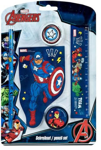 Undercover Avengers skrivset för barn – 5-delat skolpaket