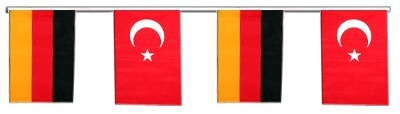 Flaggenfritze® Freundschaftskette Deutschland - Türkei