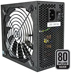 Tacens Radix VII AG - Fuente de alimentación para PC (700 W, ATX, PFC Activo, Ventilador 14 cm, 12 V, 80 Plus Silver, +87% eficiencia, ecológico), Color Negro