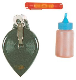 TRACCIATORE CON LIVELLA E POLVERE