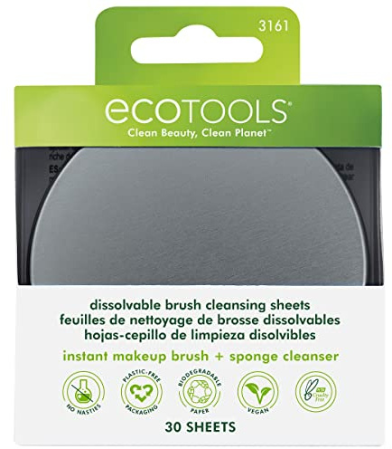 Ecotools Dissolvable Makeup Brush Cleansing Sheets