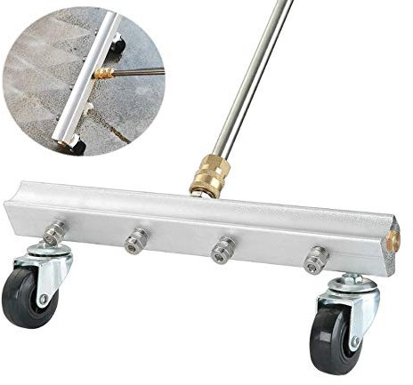 13 Road Cleaning Nozzle Water Broom High Pressure Power Washer 2 Extension Wand