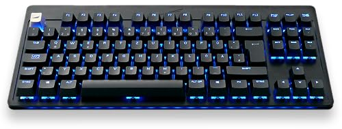 Mountain Everest Core RGB Gaming Keyboard mit hot-swappable Cherry MX Silent Red - DE ISO - Midnight Black
