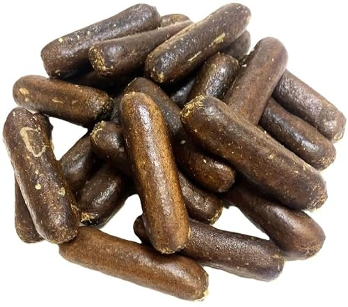 Maltbys' Stores 1kg Small Liver Sausages (approx. length 8-10cm) Beef Liver Flavoured Sausage Dog Treats [LGCP]