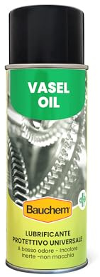 Bauchem Vasel Oil Lubrificante Spray a Base di Olio Tecnico di Vaselina 400 ml