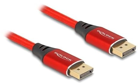 DeLOCK 80632 DisplayPort-Kabel 2 m rot
