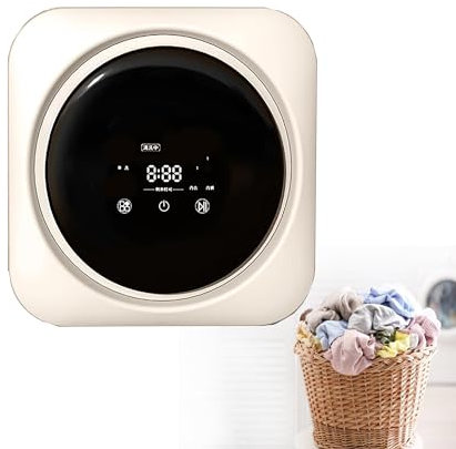 WHYYDSS Machine à Laver Les sous-vêtements 3,5 L, Machine à Laver Portable, sèche-Linge Portable, sèche-Linge Compact, Petite Mini Machine à Laver Les Chaussettes,Desktop