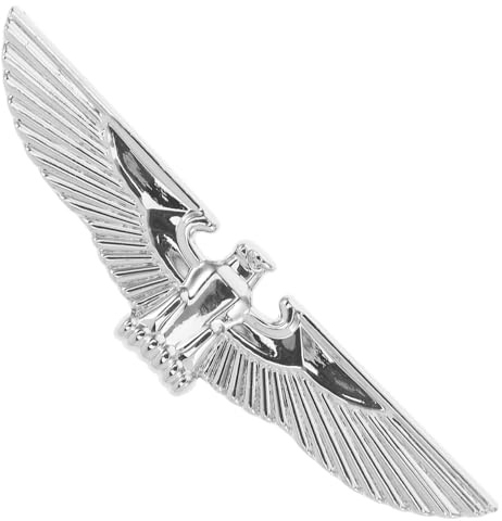 OUNONA 3D Eagle Car Decal Metal Car Sticker Logo Decoration for Suv and Trucks Hood Side Grille Exterior Badge Easy Install Wear Resistant 1 X Sticker