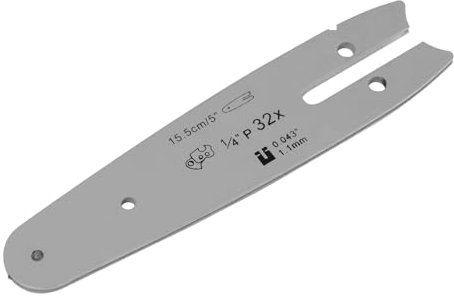 Barra guía de motosierra de batería pequeña de 8 pulgadas, repuesto de barra de sierra de cadena para mini sierra de mano eléctrica Prunarbo PR-E8 inalámbrica para cortar madera, accesorios de
