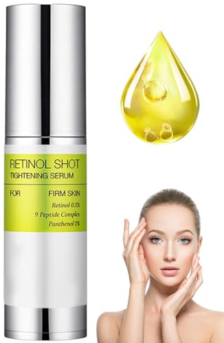 Retinal Shot Tightening Booster, 30ml Retinol Serum Milde Straffende Gesichtscreme, Skin Care Retinolcreme, Anti Aging für alle Hauttypen