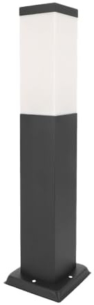 LED Universum - LED Wegeleuchte FREDDY 50cm Anthrazit Außenleuchte Stehleuchte Sockelleuchte Pollerleuchte für Garten, Einfahrten und Wege IP44 E27 Fassung