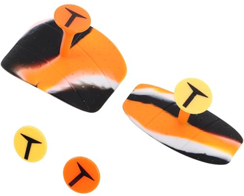 LOORGVEL Impugnatura da Golf in Silicone 2 Pezzi Nastro per Dita Allenatore per Grip e Correttore Postura Portatile Accessori per Sacche da Golf e Protezioni Mazze per Allenamento e