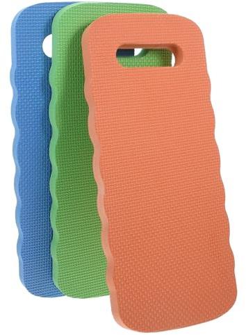 TOYANDONA Lot de 3 Coussins pour Genoux en Mousse Eva 40x18x2 Cm, Épais et Légers, Tapis de Jardinage Confortables pour Protéger Les Genoux Lors du Jardinage et Bricolage Couleur Aléatoire