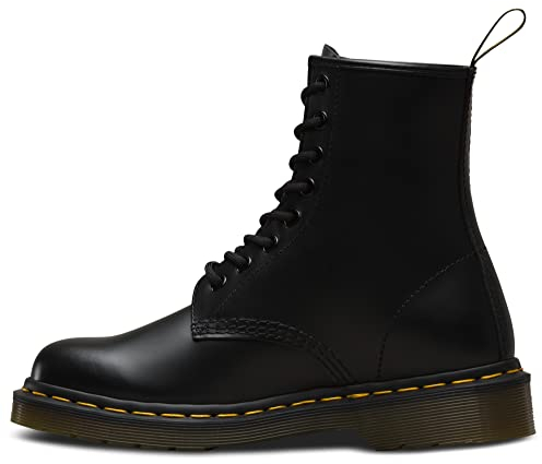 Dr. Martens Unisex Chelsea Boot snörskor Low Brogue, Svart Black Smooth, 36 EU