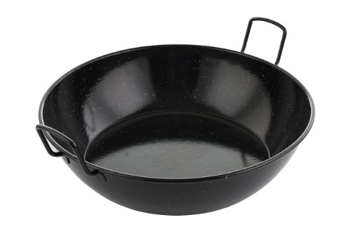 SARTEN HONDA ESMALTADA CON ASAS DIAM 40 CM