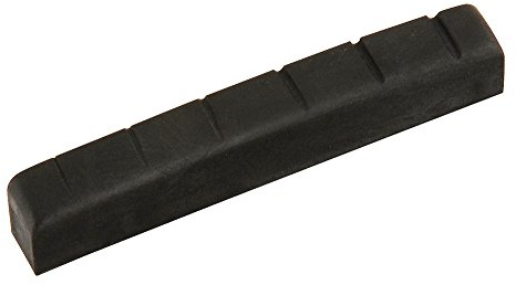 GEWA Graphitsattel E-Gitarre gekerbt E-Gitarre 43,0 x 8 x 5 mm