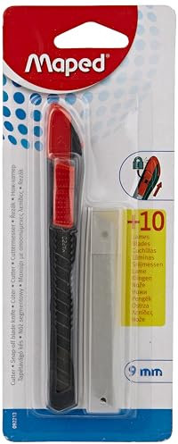 Maped 9 mm, Cutter avec lames en plastique
