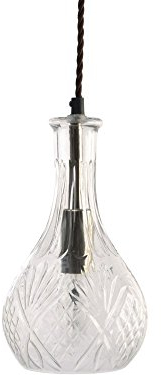 Old Port Decanter Cut Glass Pendant Light
