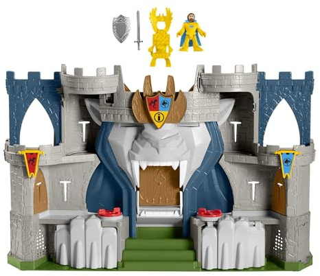 Fisher-Price Imaginext Castillo aventuras Set de juego con figura de juguete y accesorios, regalo para niños +3 años