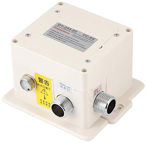 Qiilu Automatic Infrared Sensor Faucet Kitchen Bathroom Sink Cold Water Tap with Control Box Sink Faucet Sensor Durable The Infrared Sensor Faucet Is.-for musluk sensor tap automatic sensor washing