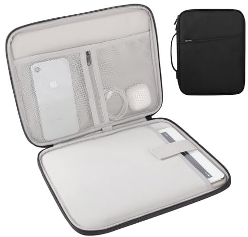 ARVOK 9-11 Pollici Custodia per Tablet per il Nuovo iPad Pro M4/iPad Air M2 2024 da 11, iPad 10.9 (10th Gen), iPad Pro 11 4/3/2, iPad Air 5/4/3 10.9/10.5, Borsa Tablet Resistente All'acqua